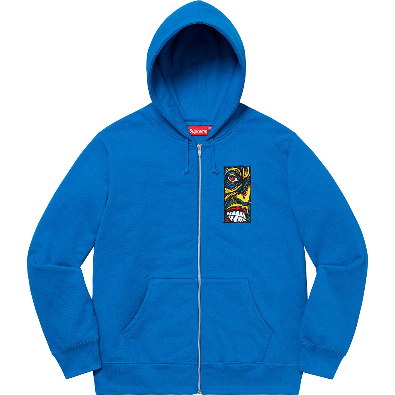 Disturbed Zip Up Hooded Sweatshirt view 12